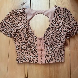 Cheetah Blouse